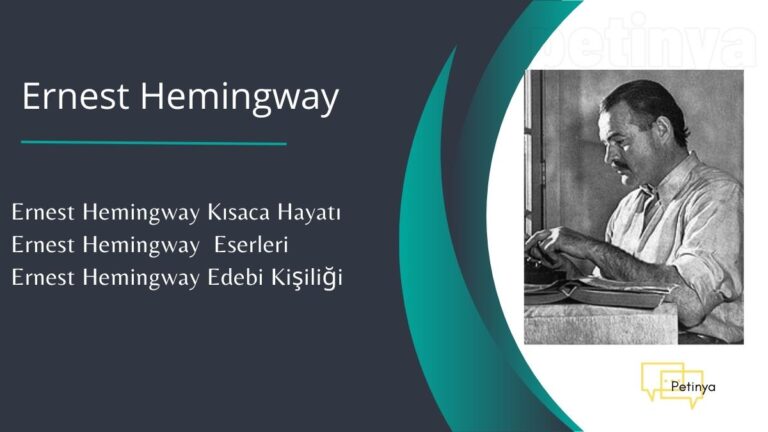 Ernest Hemingway Kısaca Hayatı