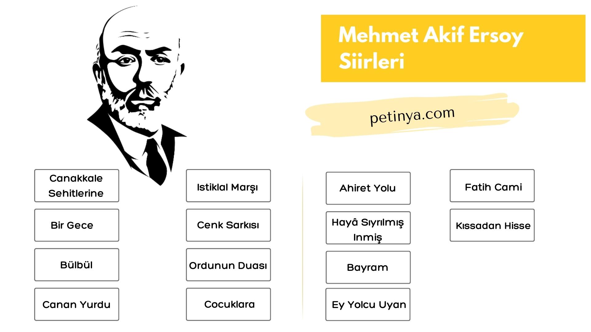 Mehmet Akif Ersoy Şiirleri