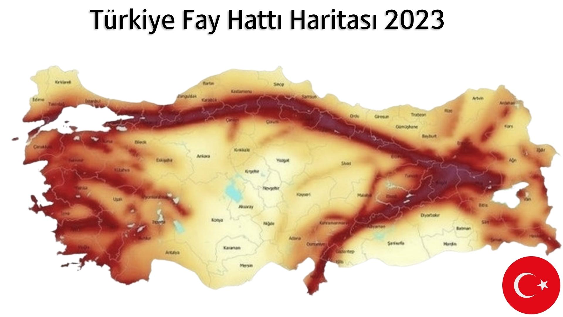 Turkiye fay hatti haritasi 2023